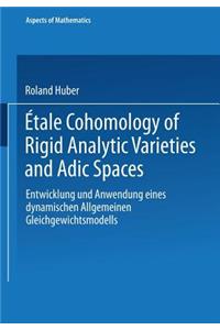 Étale Cohomology of Rigid Analytic Varieties and Adic Spaces