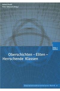 Oberschichten -- Eliten -- Herrschende Klassen