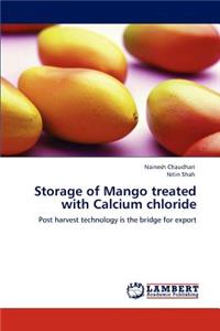 Storage of Mango treated with Calcium chloride