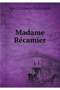 Madame Re&#769;camier