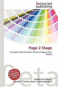 Page 2 Stage