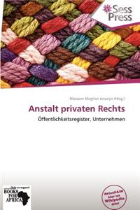 Anstalt Privaten Rechts