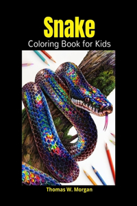 Snake Coloring Book for Kids