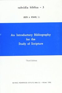 An Introductory Bibliography for the Study of Scripture