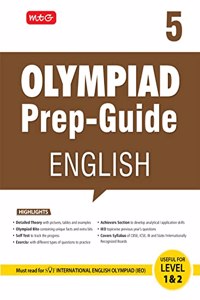 MTG Olympiad Prep-Guide English Class 5 - Detailed Theory, Self Test with IEO Chapterwise Previous Year Question Paper For SOF 2023-24 Exam MTG Editorial Board