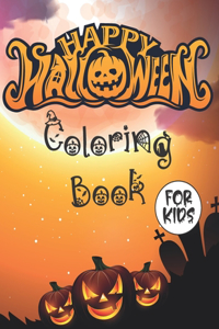 Halloween Coloring Book For Kids