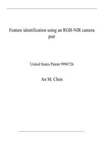 Feature identification using an RGB-NIR camera pair