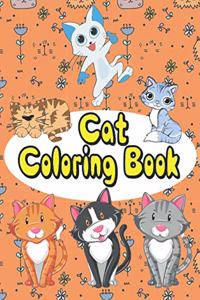 Cat coloring Book