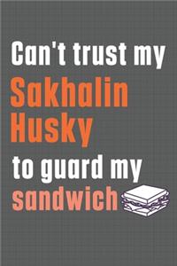 Can't trust my Sakhalin Husky to guard my sandwich