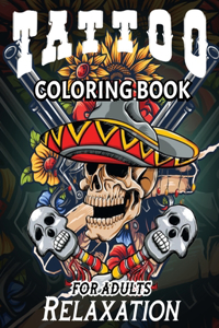 Tattoo Coloring Books For Adults Relaxation