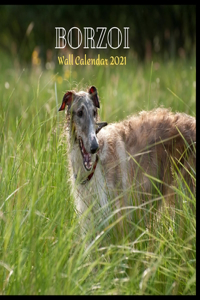 Borzoi Wall Calendar 2021