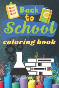 back to school coloring book