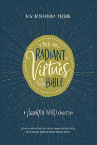 Niv, Radiant Virtues Bible: A Beautiful Word Collection, Hardcover, Red Letter, Comfort Print