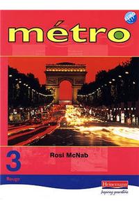 Metro 3 Rouge Pupil Book Euro Edition