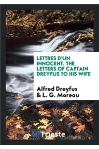 Lettres d'Un Innocent