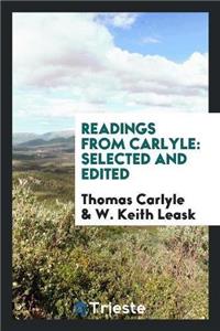 Readings from Carlyle