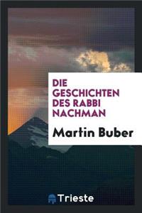 Die Geschichten Des Rabbi Nachman