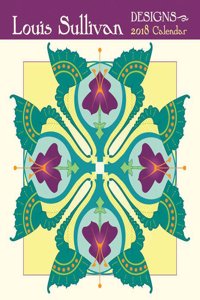 Louis Sullivan Designs Mini 2018 Calendar