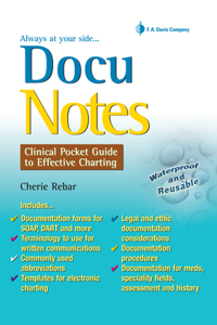 Docunotes:  Clinical Pocket Guide to Effective Charting