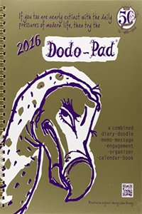 Dodo Pad Desk Diary 2016 - Calendar Year Week to View Diary