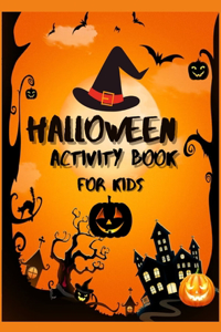 Halloween Activity Book for Kids