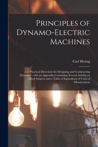 Principles of Dynamo-electric Machines