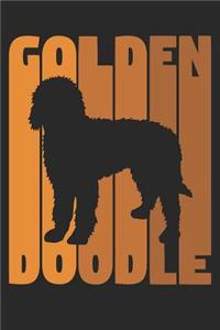 Vintage Goldendoodle Notebook - Gift for Goldendoodle Lovers - Goldendoodle Journal