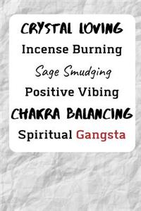 Crystal loving Incense Burning Sage Smudging Positive Vibing Chakra Balancing