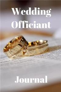 Wedding Officiant Journal