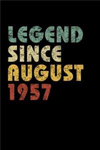 Legend Since August 1957