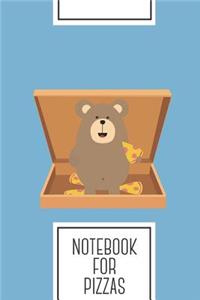 Notebook for Pizzas
