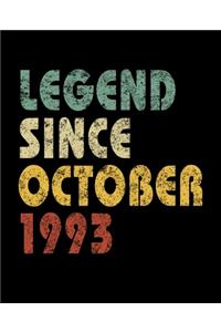 Legend Since October 1993