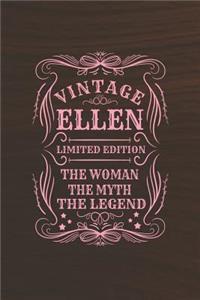 Vintage Ellen Limited Edition the Woman the Myth the Legend