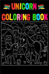 Unicorn Coloring Book