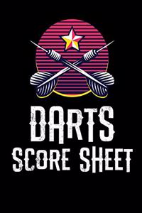 Darts Score Sheet