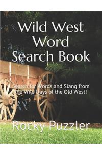Wild West Word Search Book