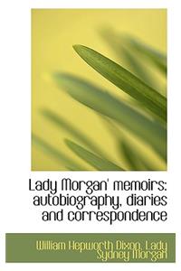 Lady Morgan' Memoirs