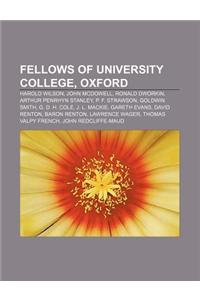 Fellows of University College, Oxford