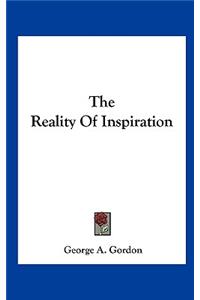 Reality Of Inspiration