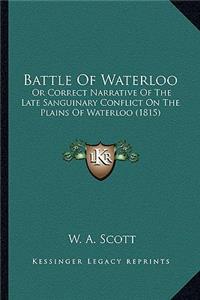 Battle of Waterloo