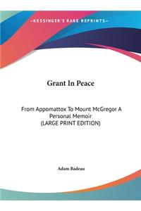 Grant in Peace