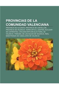 Provincias de La Comunidad Valenciana