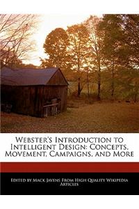 Webster's Introduction to Intelligent Design