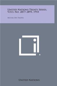 United Nations Treaty Series, V213, No. 2877-2895, 1955
