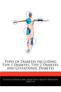 Types of Diabetes Including Type 1 Diabetes, Type 2 Diabetes, and Gestational Diabetes