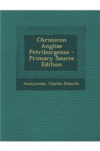 Chronicon Angliae Petriburgense