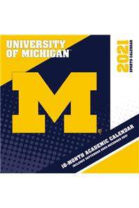 Michigan Wolverines 2021 12x12 Team Wall Calendar