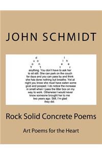 Rock Solid Concrete Poems
