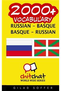 2000+ Russian - Basque Basque - Russian Vocabulary