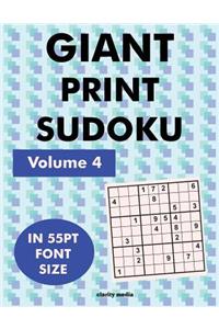 Giant Print Sudoku Volume 4